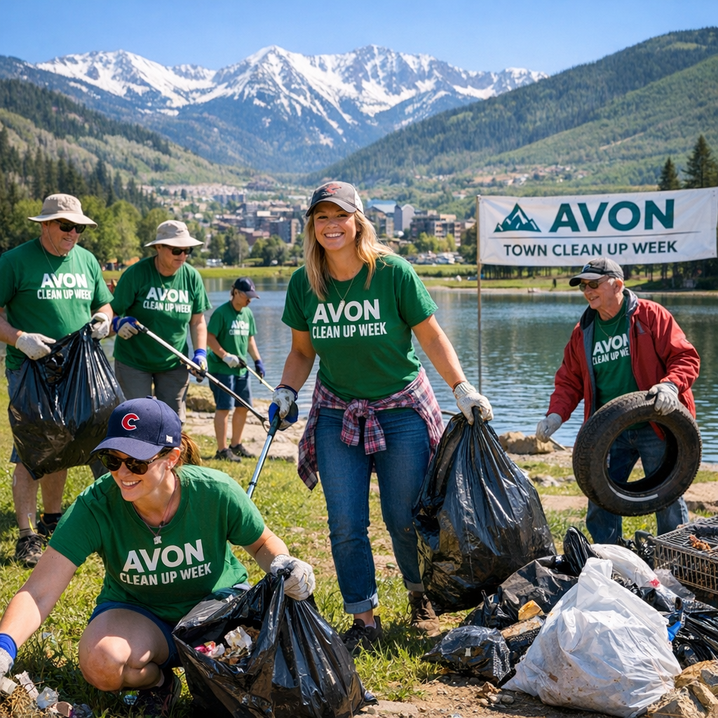 Avon Community Rallies for Annual Town Clean Up Week